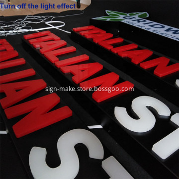 Custom Plastic Sign Lettering Letter for Signs